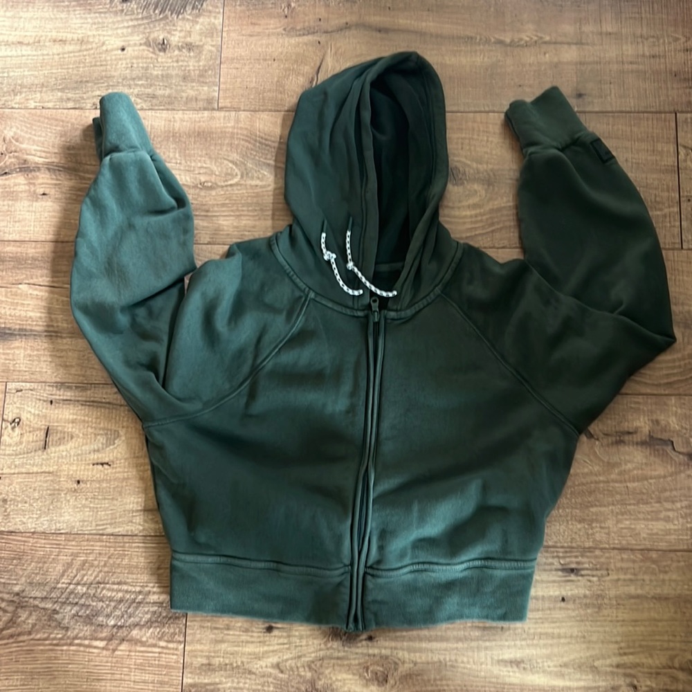 Terry cloth zip hoodies aerie